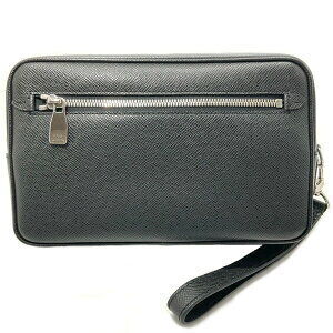 Louis Vuitton Pochette Kasai Taiga Leather Noir Black